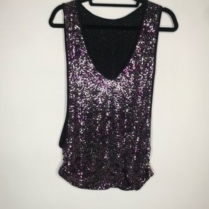 Sequin Tank Top